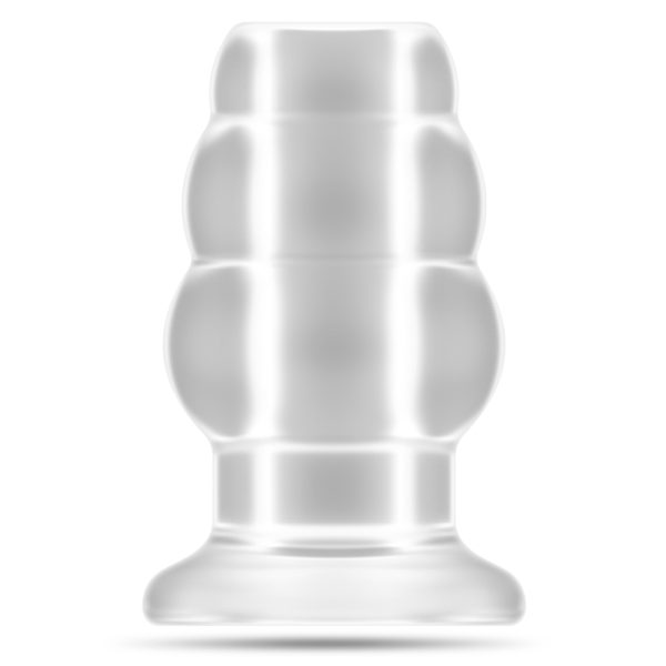PLUG ANAL LARGE HOLLOW TUNNEL SONO Nº51 TRANSPARENTE - Imagen 2