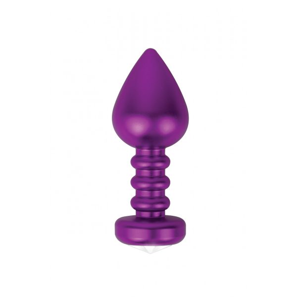 PLUG ANAL FASHIONABLE BUTTPLUG ROXO - Imagen 2