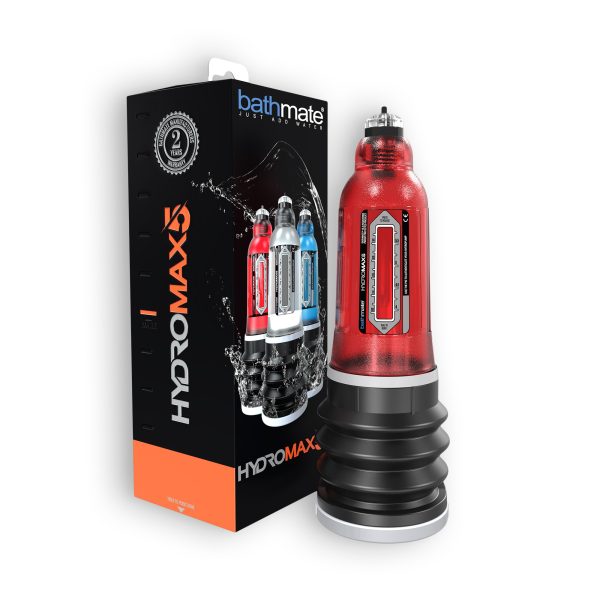 BOMBA PARA O PÉNIS BATHMATE HYDROMAX 5 VERMELHA - Imagen 3