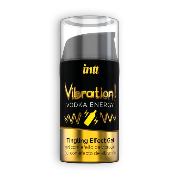 GEL COM VIBRAÇÃO VIBRATION VODKA INTT 15ML - Imagen 3
