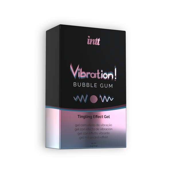 GEL COM VIBRAÇÃO VIBRATION PASTILHA ELÁSTICA INTT 15ML - Imagen 2