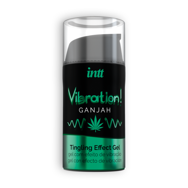 GEL COM VIBRAÇÃO VIBRATION GANJAH INTT 15ML - Imagen 3