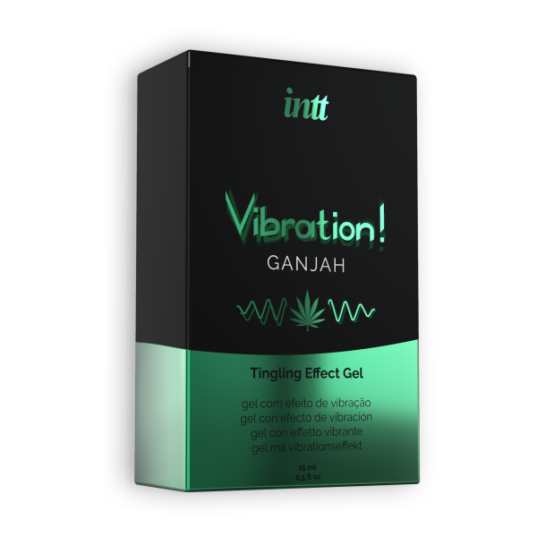 GEL COM VIBRAÇÃO VIBRATION GANJAH INTT 15ML - Imagen 2