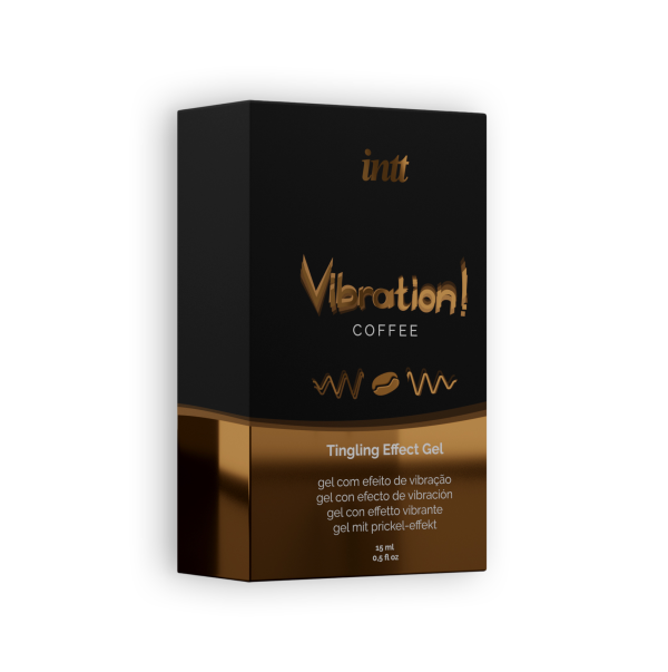 GEL COM VIBRAÇÃO VIBRATION CAFÉ INTT 15ML - Imagen 2