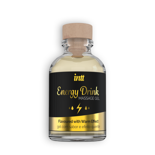 GEL DE MASSAGEM COM SABOR A BEBIDA ENERGÉTICA INTT 30ML - Imagen 3