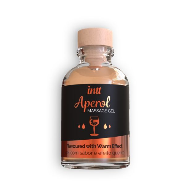 GEL DE MASSAGEM COM SABOR A APEROL INTT 30ML - Imagen 3