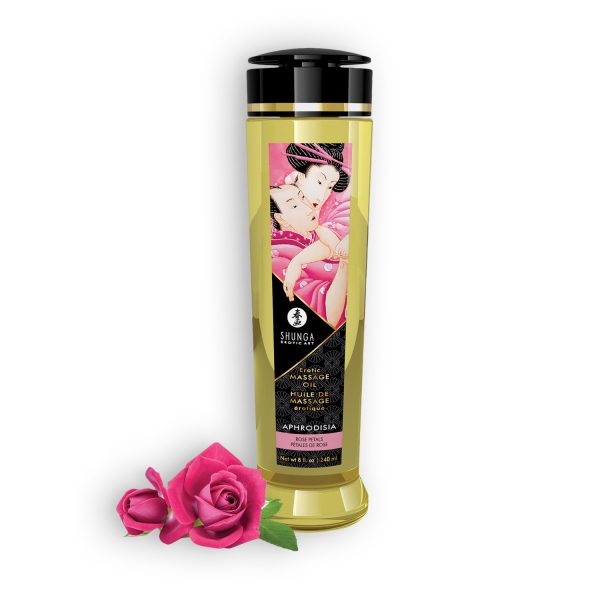 ÓLEO DE MASSAGEM SHUNGA APHRODISIA ROSA 240ML - Imagen 2