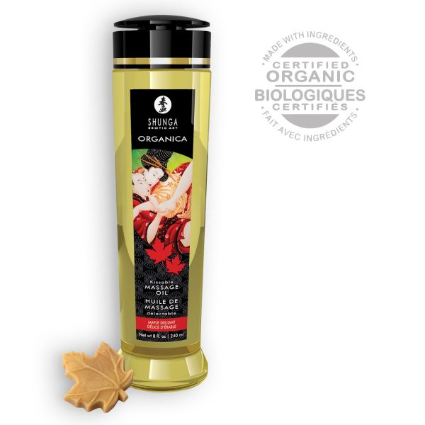 ÓLEO DE MASSAGEM SHUNGA ORGANICA DELÍCIA DE ACÉR 240ML - Imagen 2
