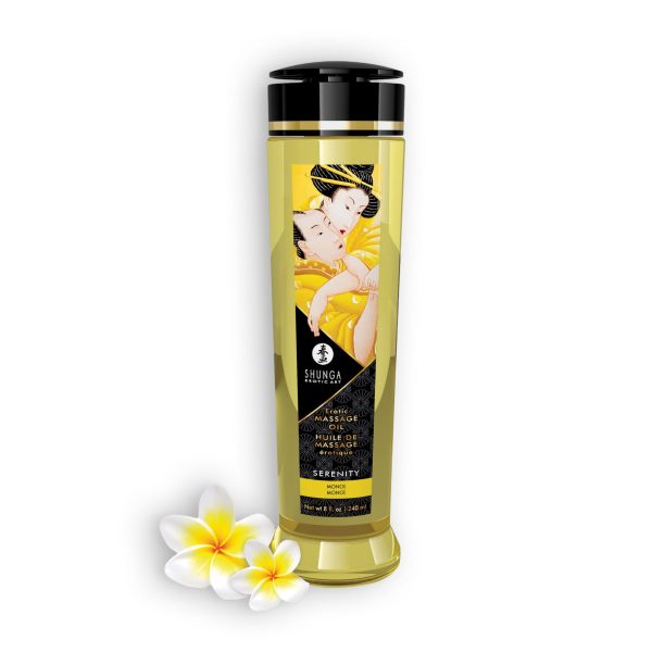 ÓLEO DE MASSAGEM SHUNGA SERENITY MONOÏ 240ML - Imagen 2