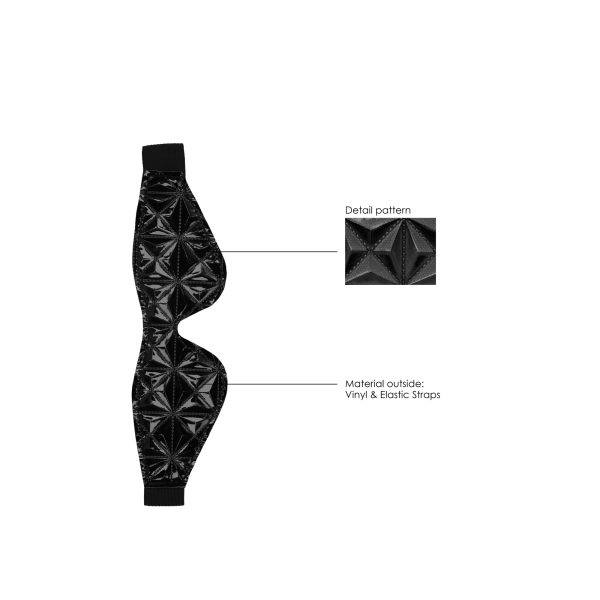 VENDA LUXURY EYE MASK OUCH! PRETA - Imagen 3