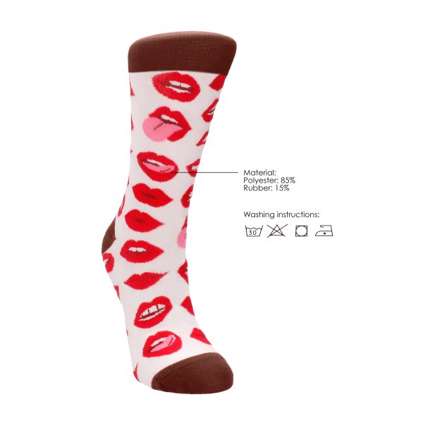 MEIAS LIP LOVE SHOTS - 36-41 - Imagen 4