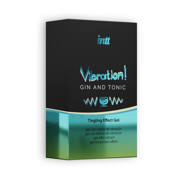 GEL COM VIBRAÇÃO VIBRATION GIN E TÓNICA INTT 15ML - Imagen 2