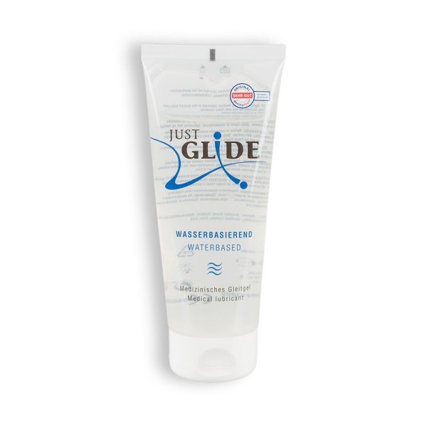 LUBRIFICANTE À BASE DE ÁGUA JUST GLIDE 200ML - Imagen 2