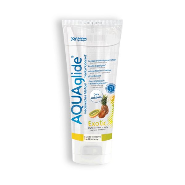 LUBRIFICANTE AQUAGLIDE FRUTOS EXÓTICOS 100ML - Imagen 4