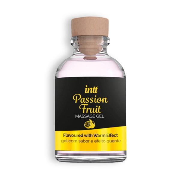 GEL DE MASSAGEM COM SABOR A MARACUJÁ INTT 30ML - Imagen 3
