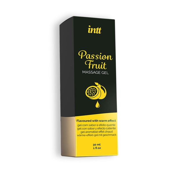 GEL DE MASSAGEM COM SABOR A MARACUJÁ INTT 30ML - Imagen 2