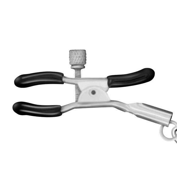 PINÇAS PARA MAMILOS SILVER NIPPLE CHAIN CLAMPS CRUSHIOUS - Imagen 3
