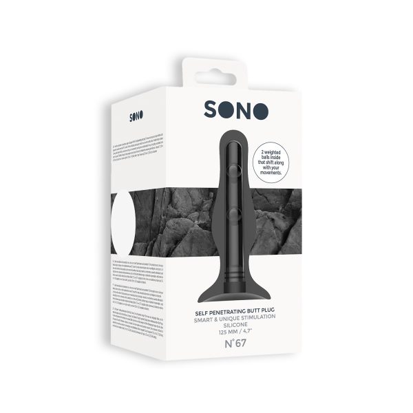 PLUG ANAL NO.67 SELF PENETRATING BUTT PLUG SONO - Imagen 2