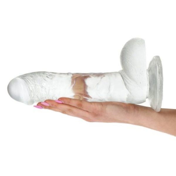 DILDO REAL RAPTURE SKY EMOTION 10'' TRANSPARENTE - Imagen 3