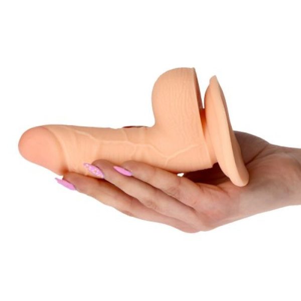 DILDO REALÍSTICO REAL RAPTURE WATER SENSATIONS 5'' BRANCO - Imagen 3