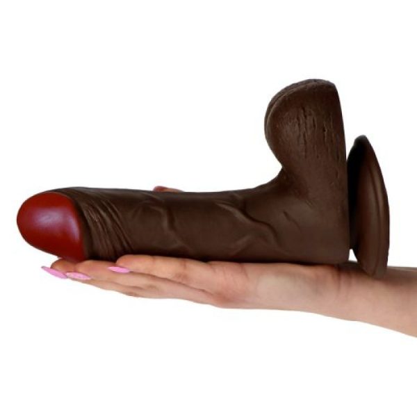 VIBRADOR REALÍSTICO REAL RAPTURE FIRE PASSION 8'' NEGRO - Imagen 3