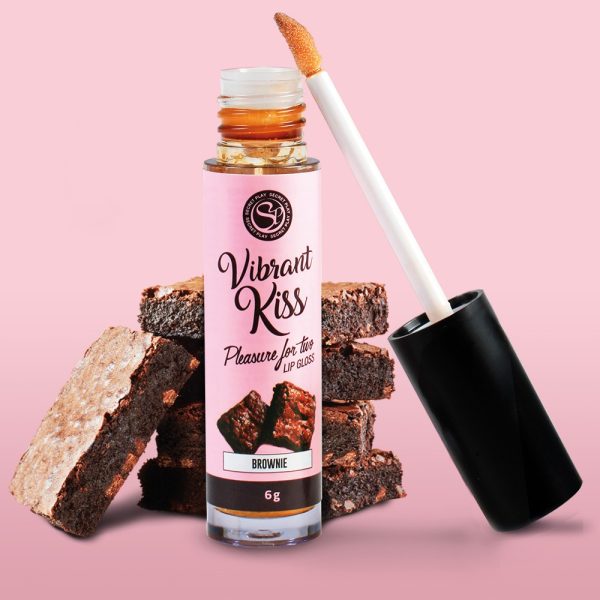 LIP GLOSS DE BROWNIE VIBRANT KISS 6GR - Imagen 4