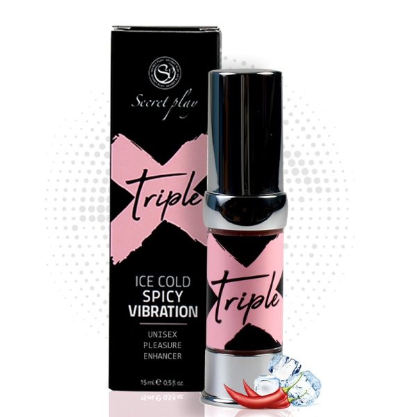 GEL ESTIMULANTE TRIPLE X UNISEXO SECRET PLAY 15ML - Imagen 2