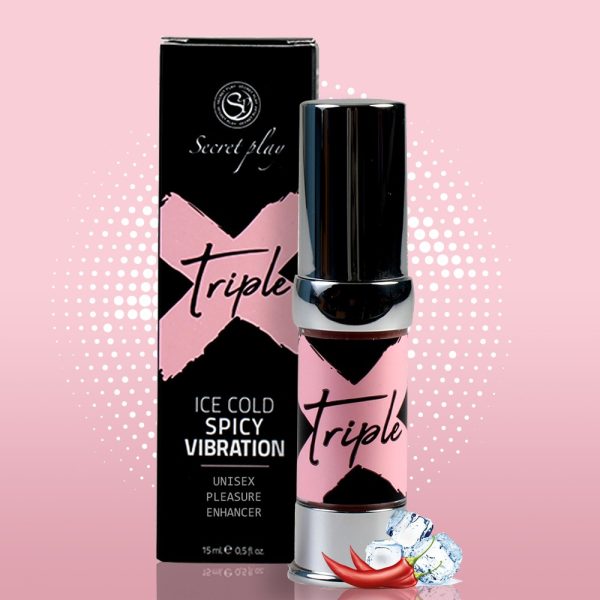 GEL ESTIMULANTE TRIPLE X UNISEXO SECRET PLAY 15ML - Imagen 4