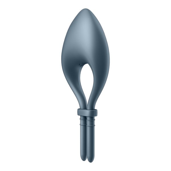 ANEL VIBRATÓRIO BULLSEYE COM APP SATISFYER AZUL ESCURO - Imagen 3