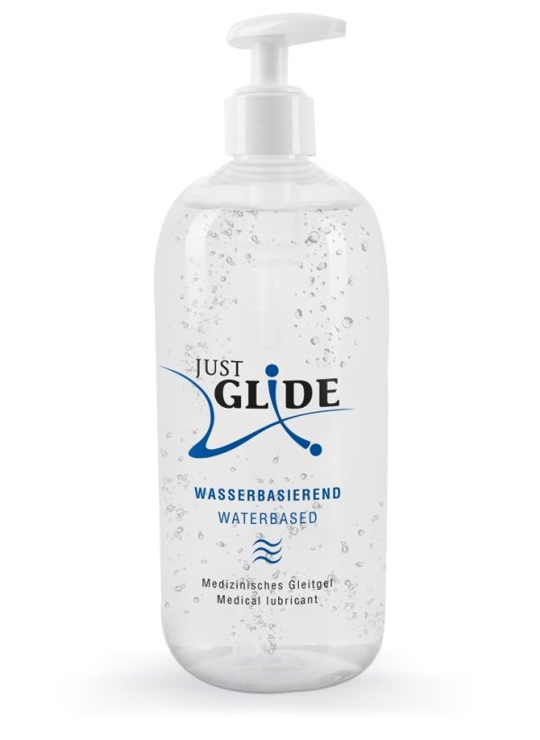 LUBRIFICANTE À BASE DE ÁGUA JUST GLIDE 500ML - Imagen 4
