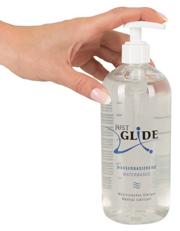LUBRIFICANTE À BASE DE ÁGUA JUST GLIDE 500ML - Imagen 3