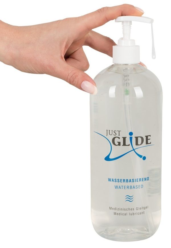 LUBRIFICANTE À BASE DE ÁGUA JUST GLIDE 1000ML - Imagen 3