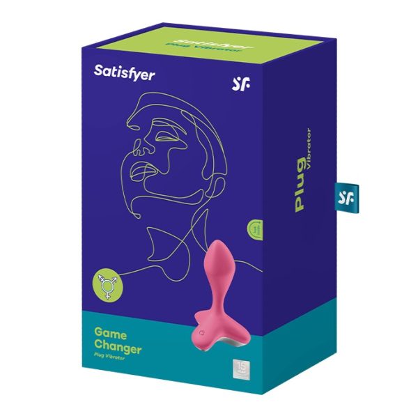VIBRADOR ANAL GAME CHANGER SATISFYER ROSA - Imagen 11