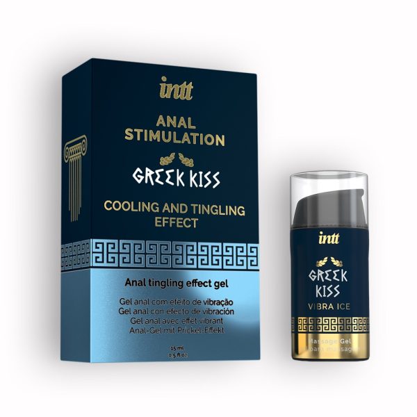 GEL DE MASSAGEM ANAL COM EFEITO DE VIBRAÇÃO GREEK KISS INTT 15ML - Imagen 3