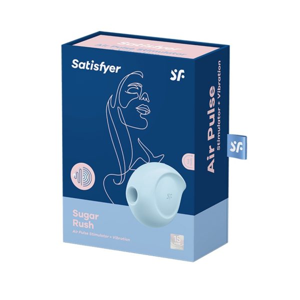 VIBRADOR SUGAR RUSH SATISFYER AZUL - Imagen 5