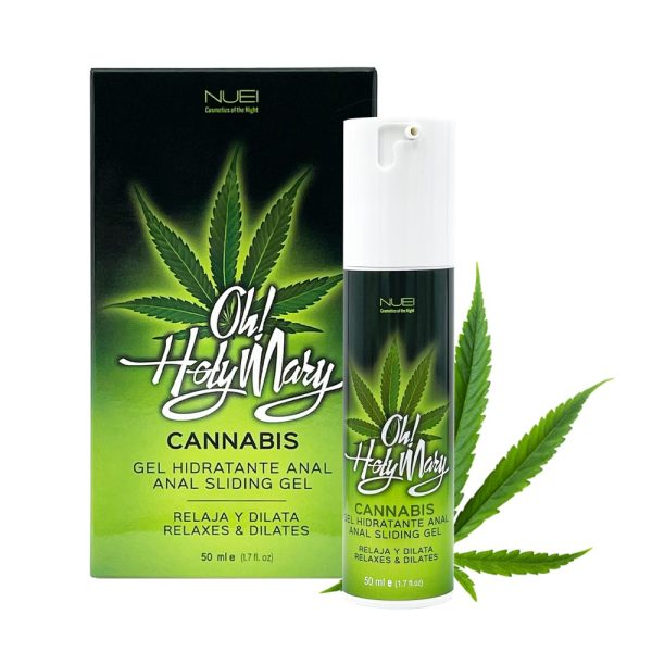 LUBRIFICANTE ANAL DE CANNABIS OH! HOLY MARY CANNABIS ANAL GEL NUEI 50ML - Imagen 5