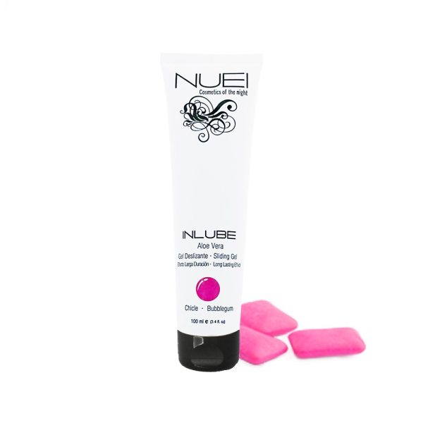 LUBRIFICANTE À BASE DE ÁGUA PASTILHA ELÁSTICA INLUBE NUEI 100ML - Imagen 2