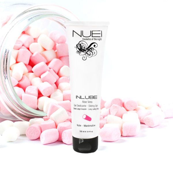 LUBRIFICANTE À BASE DE ÁGUA MARSHMALLOW INLUBE NUEI 100ML - Imagen 2