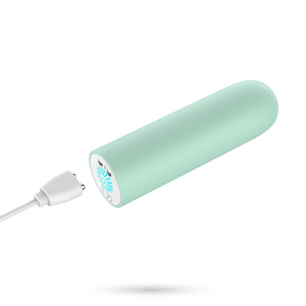 QUACKERS BALA VIBRATÓRIA RECARREGÁVEL POR USB VERDE MENTA CRUSHIOUS - Imagen 3
