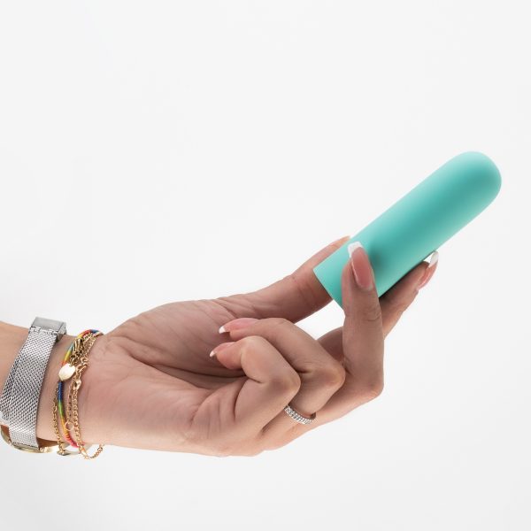 QUACKERS BALA VIBRATÓRIA RECARREGÁVEL POR USB VERDE MENTA CRUSHIOUS - Imagen 6