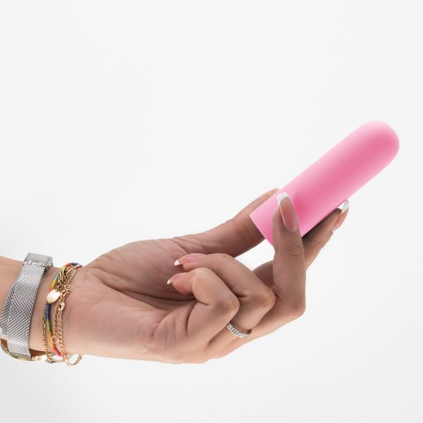 QUACKERS BALA VIBRATÓRIA RECARREGÁVEL POR USB ROSA CRUSHIOUS - Imagen 6