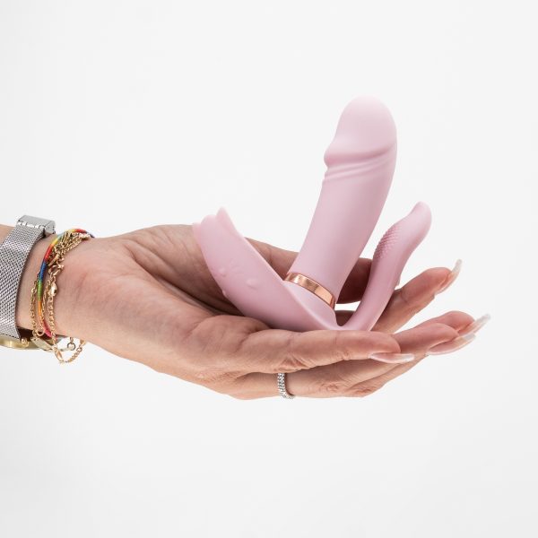 ESTIMULADOR COM CONTROLO REMOTO FRITZ CRUSHIOUS ROSA PASTEL - Imagen 8