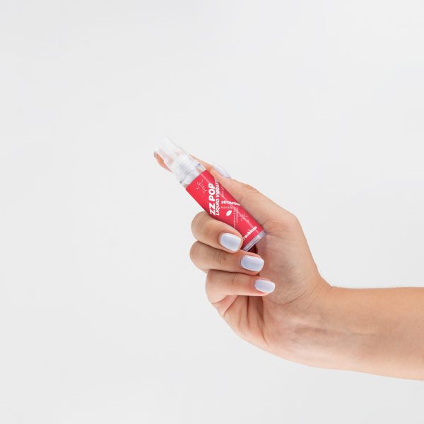 VIBRADOR LÍQUIDO ZZ POP COM AROMA MORANGO 10ML CRUSHIOUS - Imagen 3