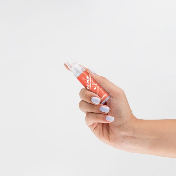 VIBRADOR LÍQUIDO ZZ POP COM AROMA PÊSSEGO 10ML CRUSHIOUS - Imagen 3