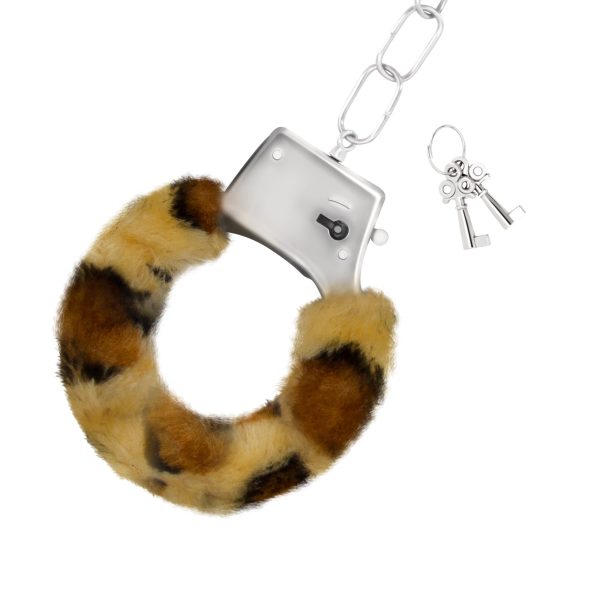 ALGEMAS DE PELUCHE LOVE CUFFS CRUSHIOUS LEOPARDO - Imagen 2