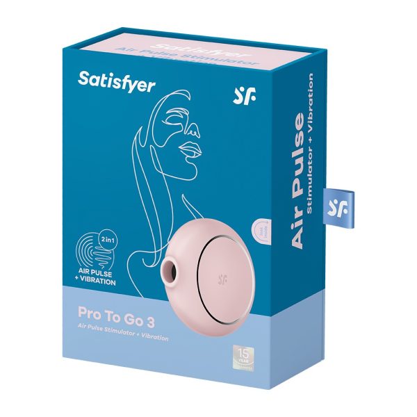 ESTIMULADOR PRO TO GO 3 ROSA SATISFYER - Imagen 6