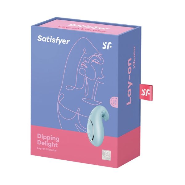 ESTIMULADOR DIPPING DELIGHT AZUL CLARO SATISFYER - Imagen 5