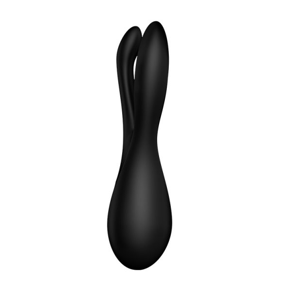 VIBRADOR THREESOME 2 PRETO SATISFYER - Imagen 2