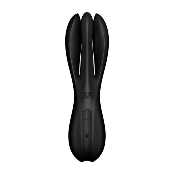 VIBRADOR THREESOME 2 PRETO SATISFYER - Imagen 8
