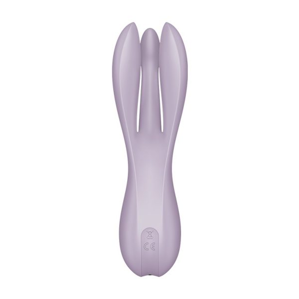 VIBRADOR THREESOME 2 LILÁS SATISFYER - Imagen 4